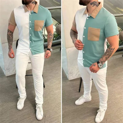 Barclay-Colorblock Comfort Men's Set