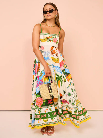 Isabella™ Paradise Inn Maxi Dress