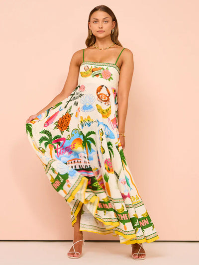 Isabella™ Paradise Inn Maxi Dress