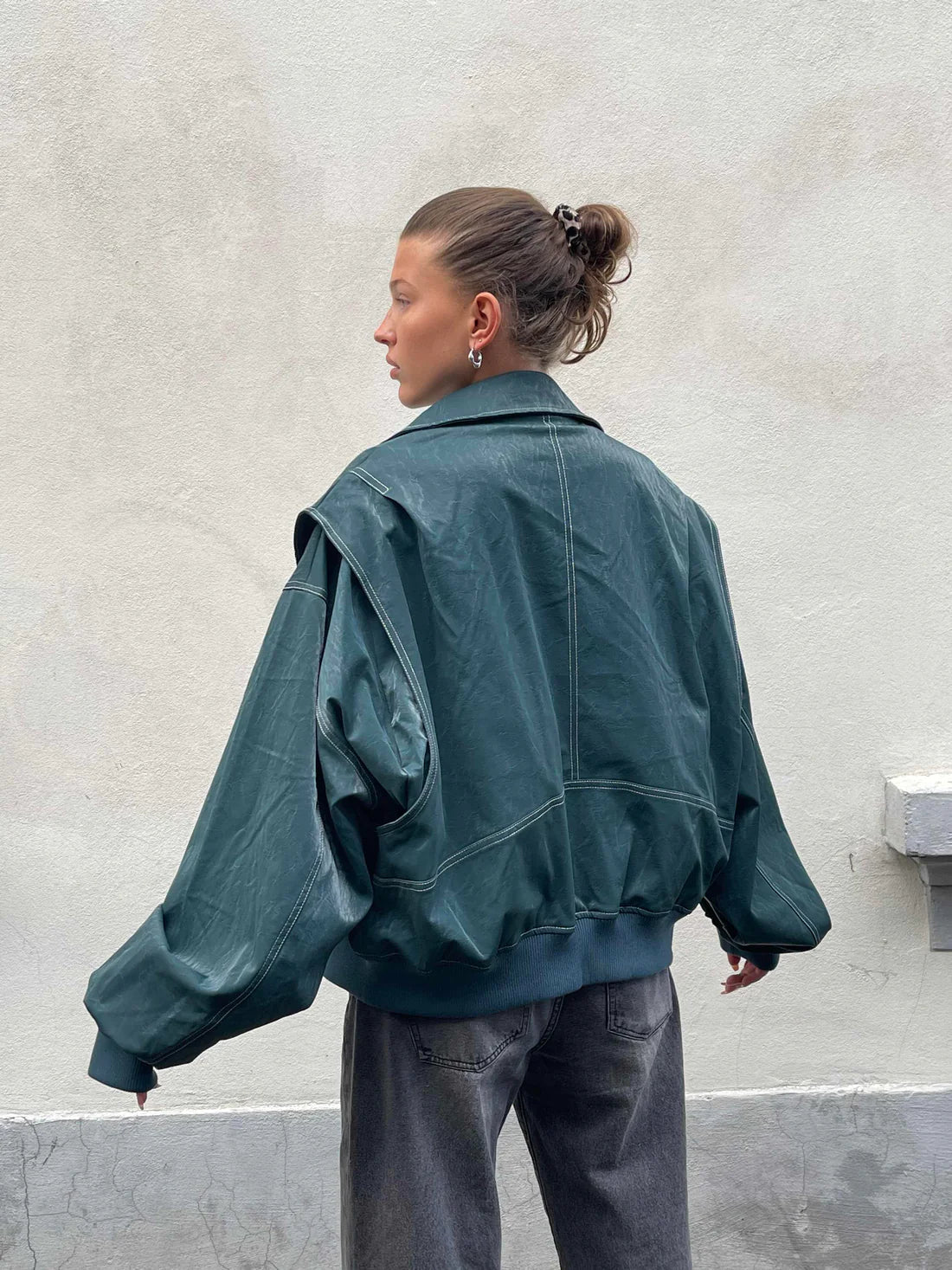 AVELINE | OVERSIZED CONTRAST JACKET