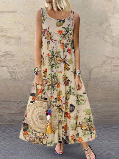 SERENA™ | BOHO BLOOM FLORAL DRESS