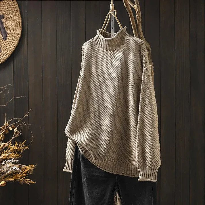 Klara™ - Soft Knit Turtleneck Sweater