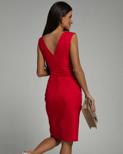 Giovanna™ - V-neck design with elegant slit
