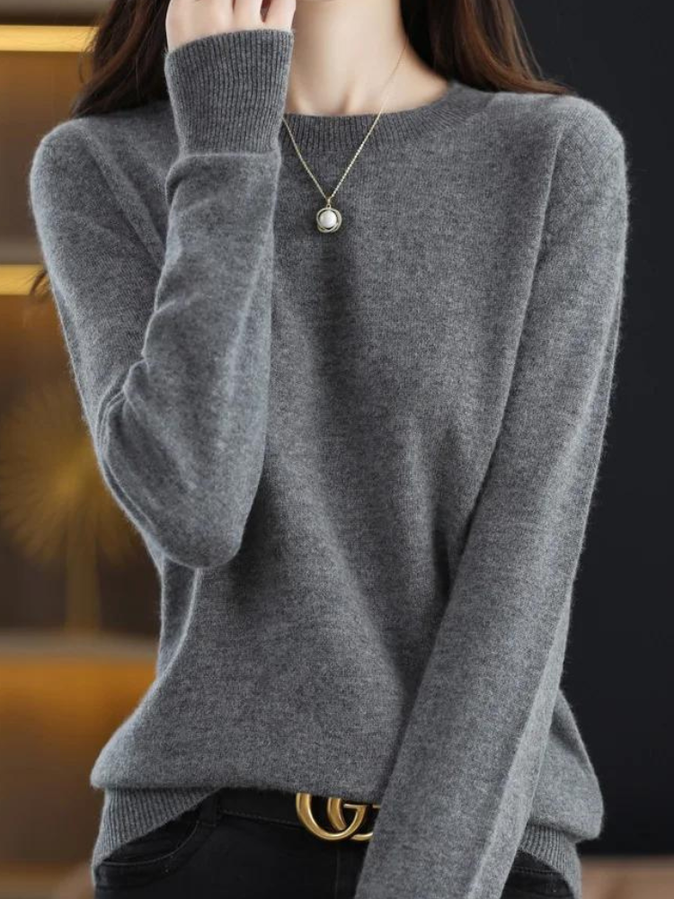 Hanna™ - Comfortable knitted cashmere sweater