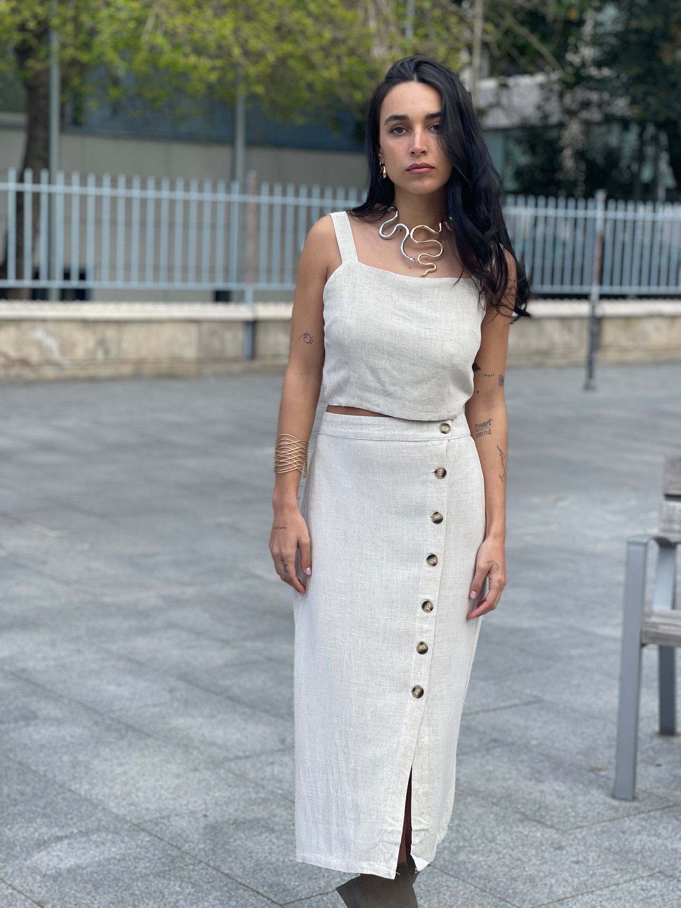 MELISSA BEIGE SET