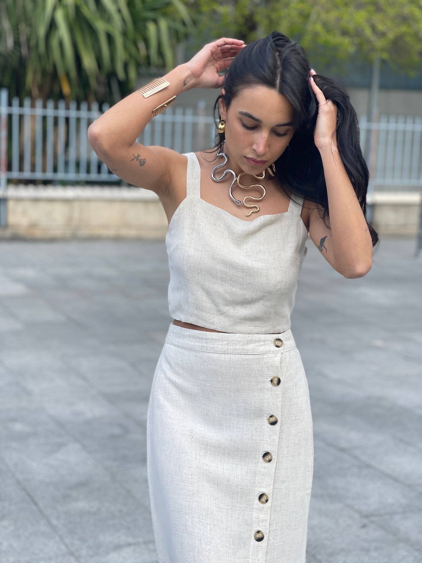 MELISSA BEIGE SET