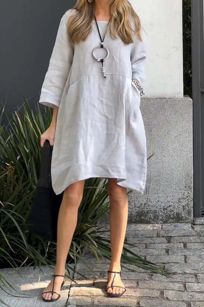 Emma's Everyday Linen Dress