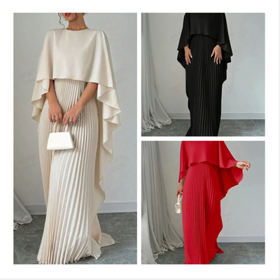 Elegant pleated dress