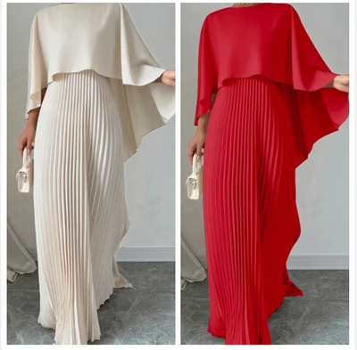 Elegant pleated dress