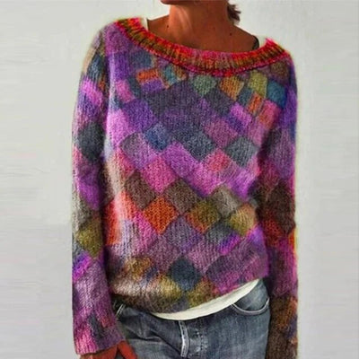 ISLA | COLORFUL & STYLISH O-NECK JUMPER