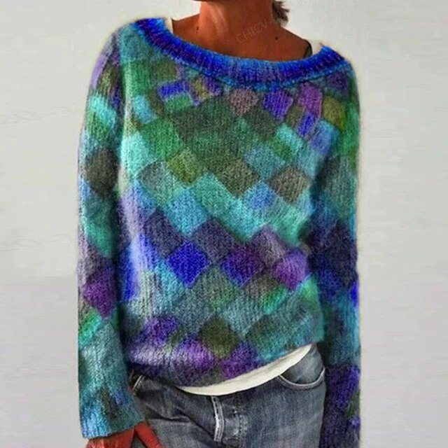 ISLA | COLORFUL & STYLISH O-NECK JUMPER