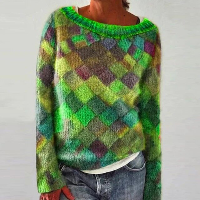 ISLA | COLORFUL & STYLISH O-NECK JUMPER