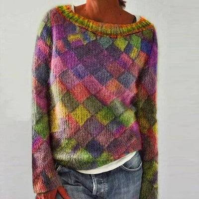 ISLA | COLORFUL & STYLISH O-NECK JUMPER