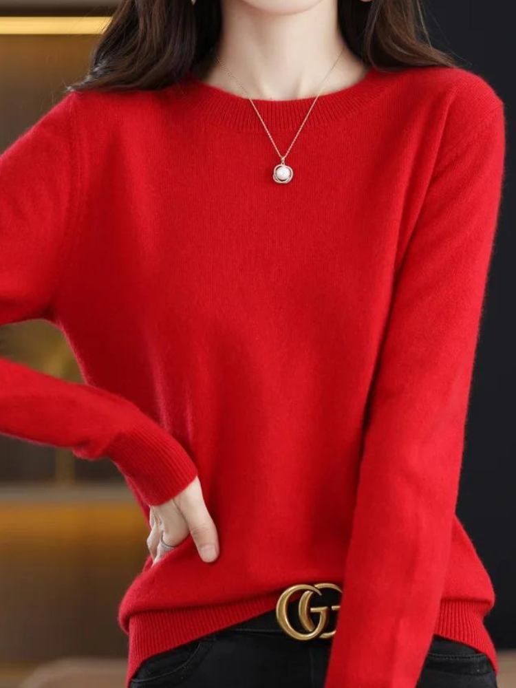 Hanna™ - Comfortable knitted cashmere sweater