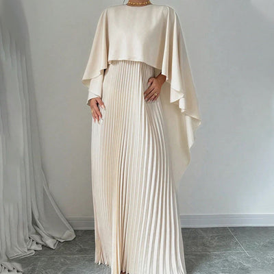 Elegant pleated dress