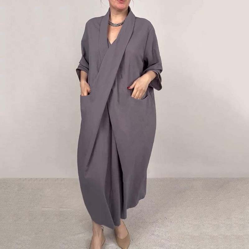 Stylish, unique, loose cross dress for women