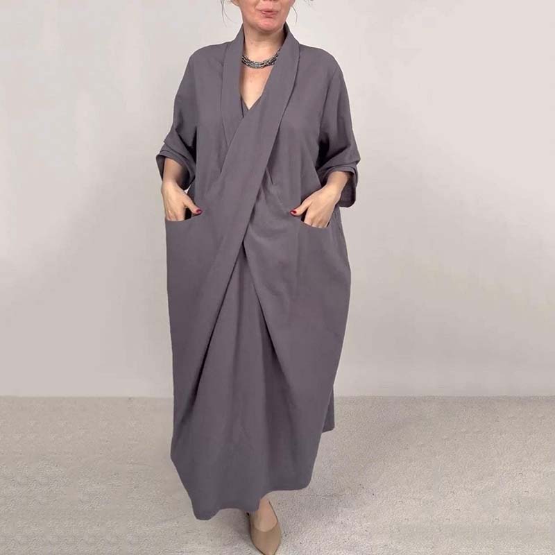 Stylish, unique, loose cross dress for women