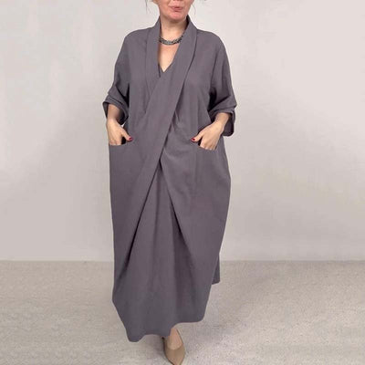 Stylish, unique, loose cross dress for women