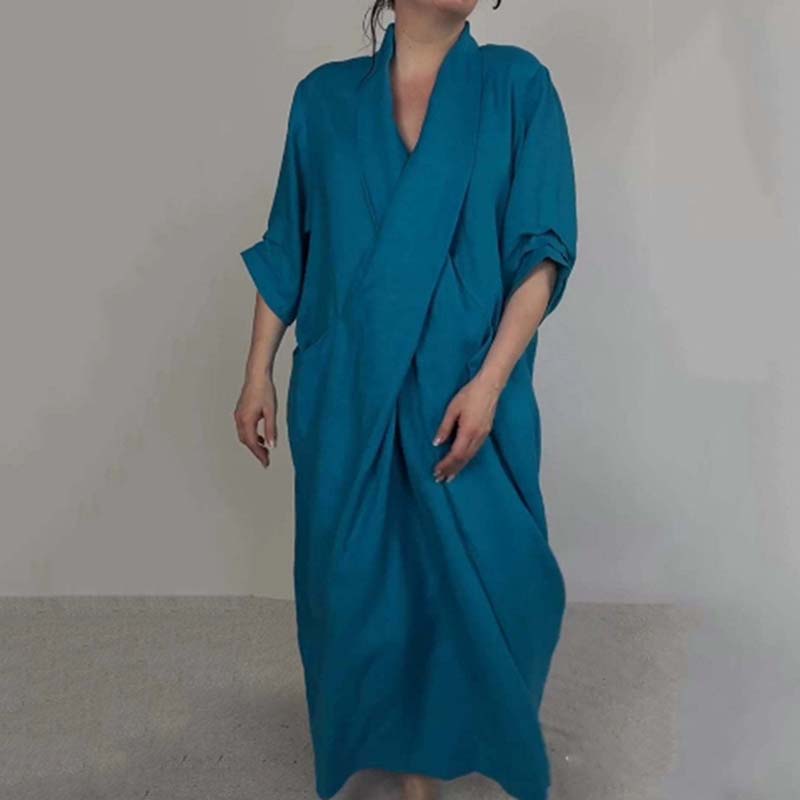 Stylish, unique, loose cross dress for women